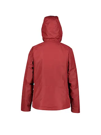 MERU | Isojacke Pilot Point para mujer | dunkelrot